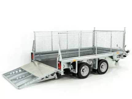 Ifor Williams Baumaschinenanhänger GX105 HD 3,5t|Auffahrrampe|Gitter