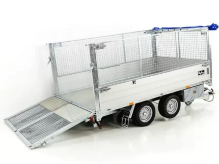 Twintrailer Multi-Heckkipper TT30-30 3,0t|120cm|Tandem|Netz