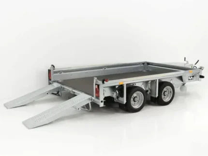 Ifor Williams Baumaschinenanhänger GX105 HD 3,5t|Auffahrschienen