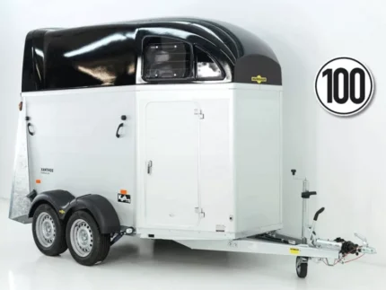 Humbaur Pferdeanhänger XANTHOS 2400|Heckklappen/Türen Kombi
